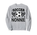 Soccer Nonnie Hearts Nonnie Sweatshirt - Casual Everyday Wear Unisex - T-Shirt, Sweatshirt, Hoodie