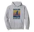 Soccer Mother Soccer Mom Definition Hoodie - Minimalist Print for Adults - T-Shirt, Sweatshirt, Hoodie