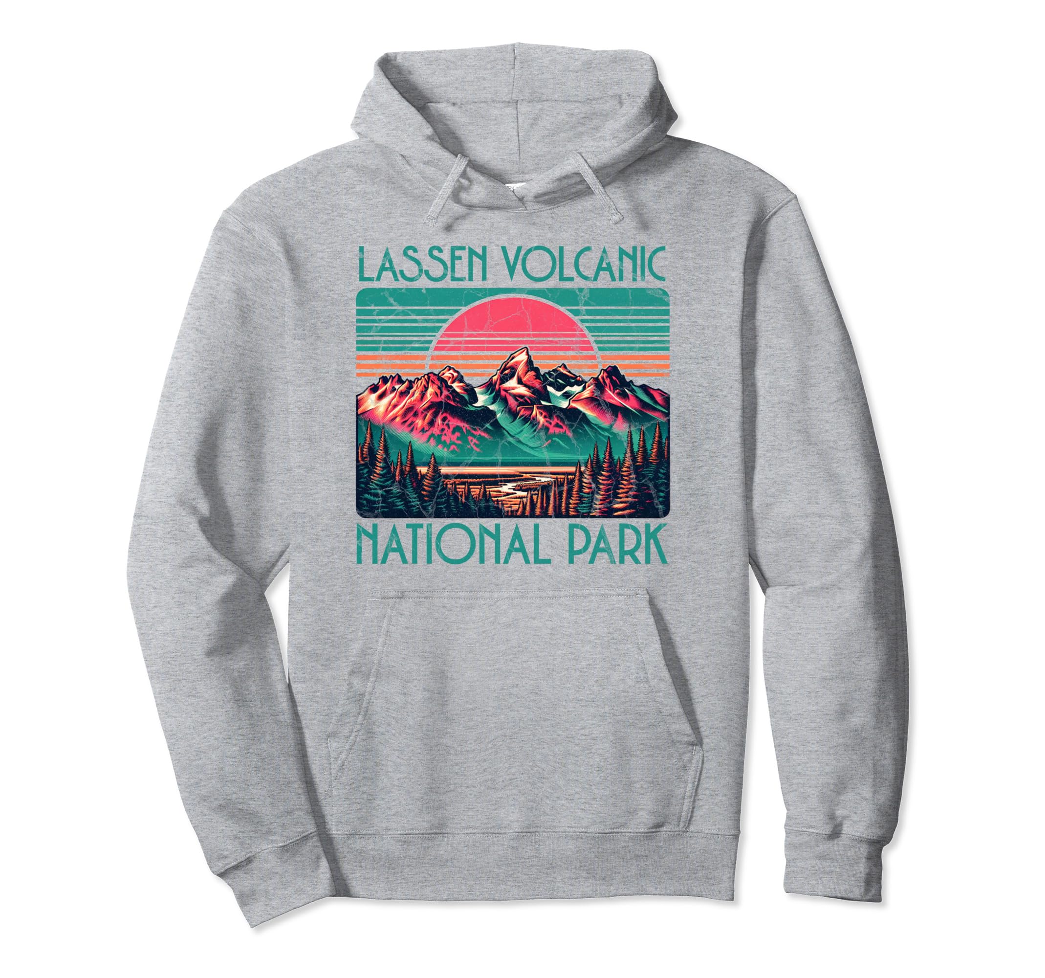 Lassen Volcanic National Park California T-Shirt - Custom Art Print Unisex - T-Shirt, Sweatshirt, Hoodie