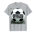 Soccer Field Veteran Soccer Mom T-Shirt - Fun Novelty Design Men Women - T-Shirt, Sweatshirt, Hoodie