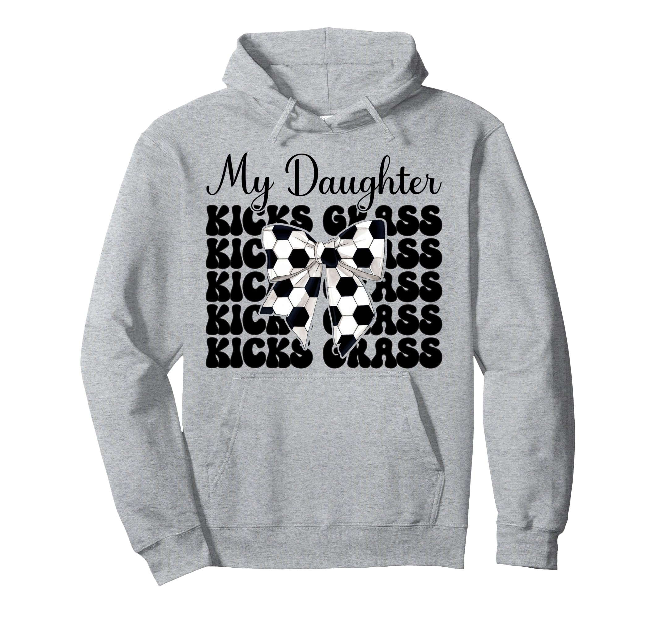 Soccer Mom Mama Mothers Day My Daughter Hoodie - Unique Graphic Men Women - T-Shirt, Sweatshirt, Hoodie