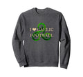 Gaelic Football Heart Celtic Irish Sweatshirt - Custom Art Print Men Women - T-Shirt, Sweatshirt, Hoodie