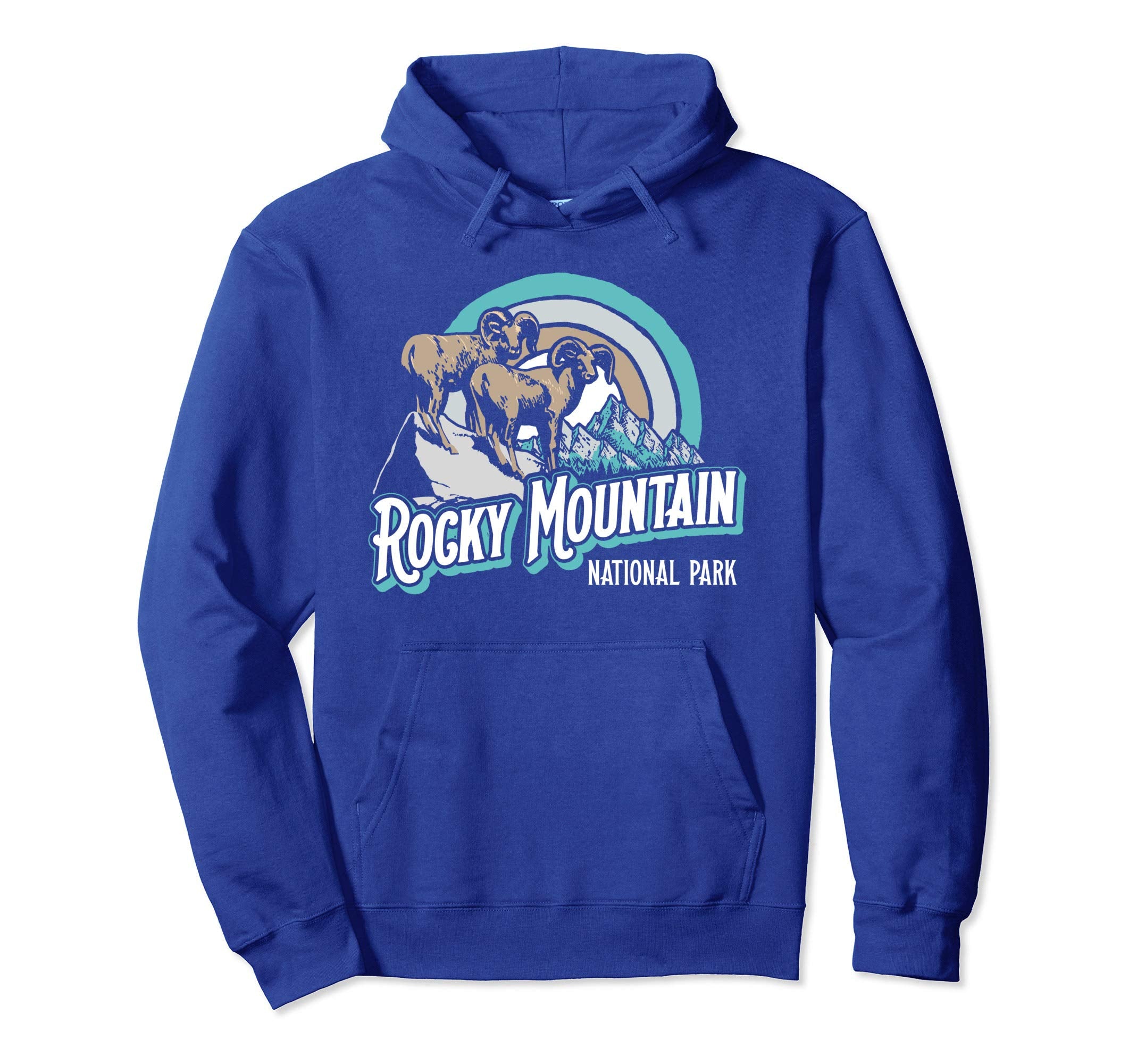 Rocky Mountain National Park Big Horn Hoodie - Aesthetic Graphic Unisex - T-Shirt, Sweatshirt, Hoodie