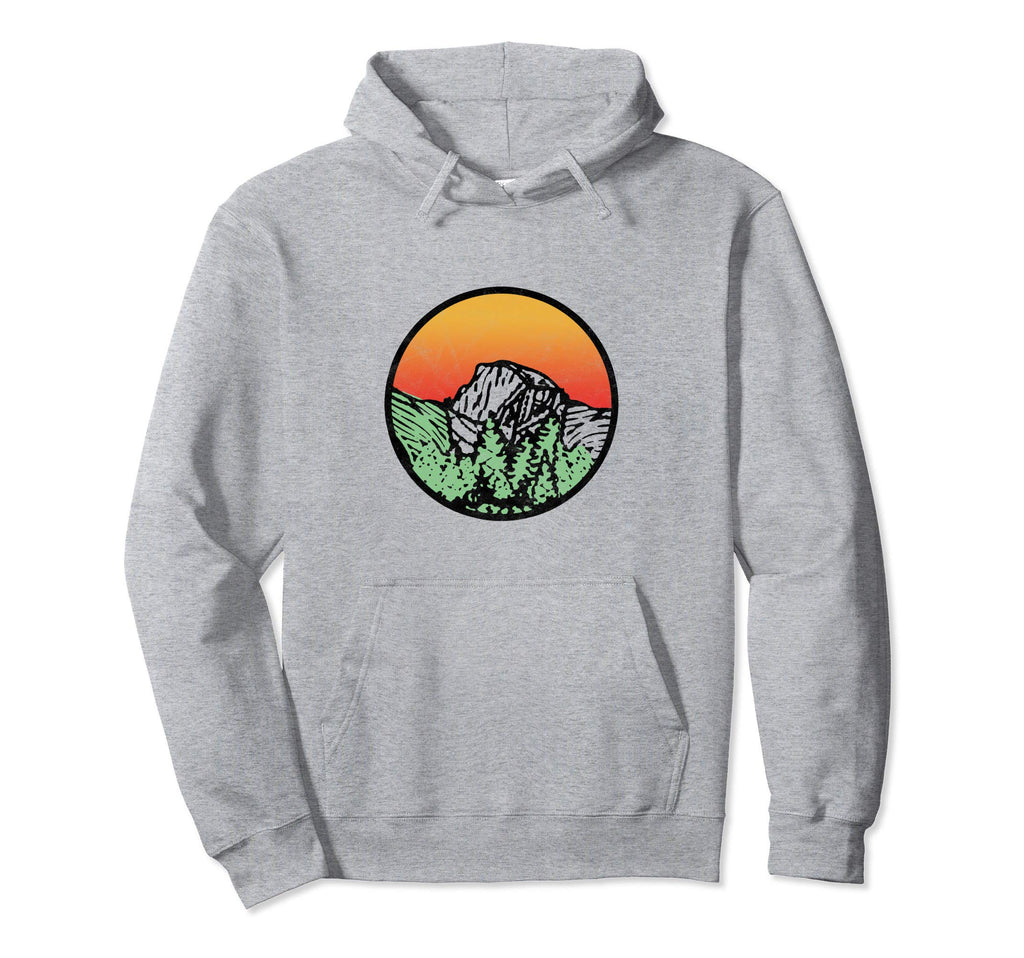 Minimalist Sunset Yosemite National Park Hoodie - Novelty Apparel Men Women - T-Shirt, Sweatshirt, Hoodie