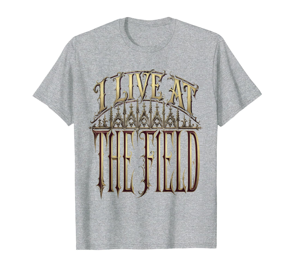 I Live Field Soccer Mom T-Shirt - Trendy Graphic for Adults - T-Shirt, Sweatshirt, Hoodie