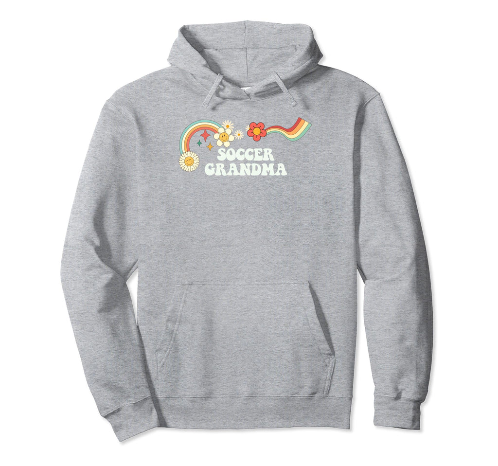 Groovy Funny Soccer Grandma Hoodie - Novelty Apparel Men Women - T-Shirt, Sweatshirt, Hoodie