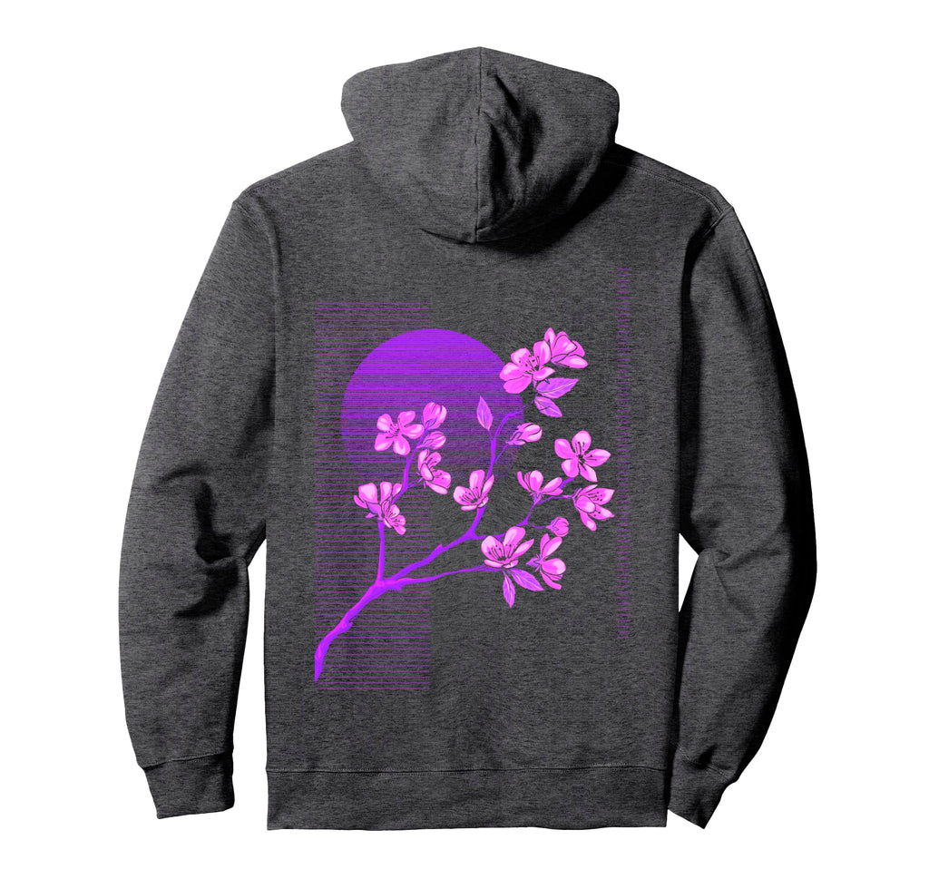 Japanese Sakura Cherry Blossoms Hoodie - Casual Everyday Wear Unisex - T-Shirt, Sweatshirt, Hoodie
