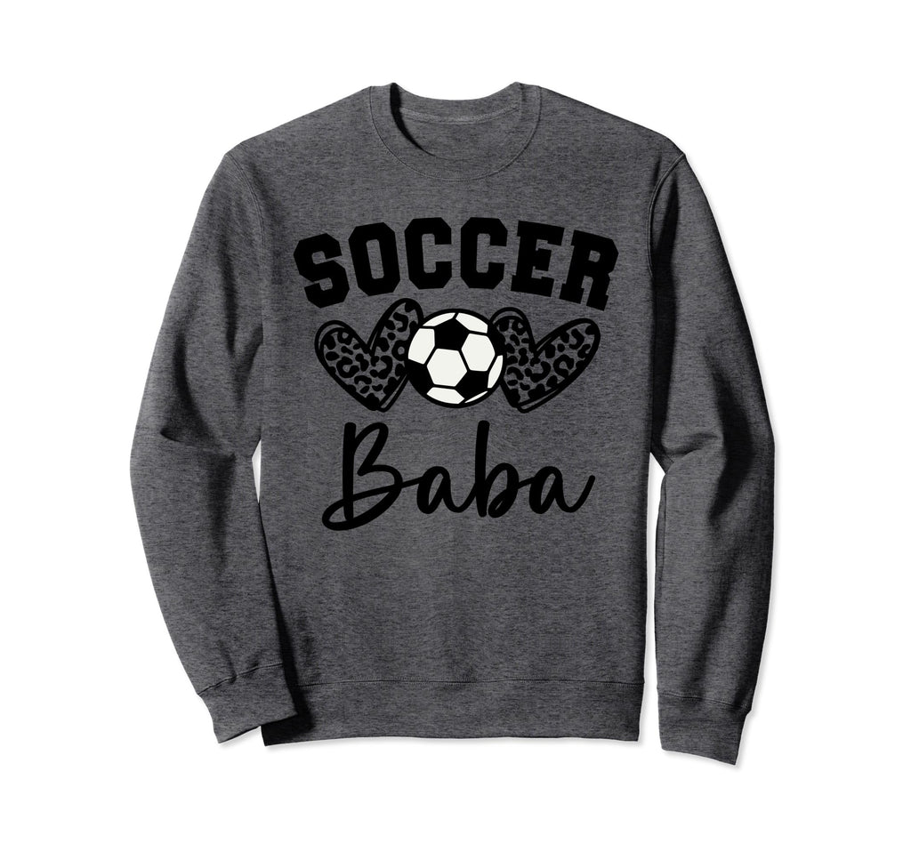 Soccer Baba Matching Family Soccer Sweatshirt - Minimalist Print Men Women - T-Shirt, Sweatshirt, Hoodie