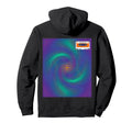 Swirl New Wave Mix Tape Music Hoodie - Fun Novelty Design for Adults - T-Shirt, Sweatshirt, Hoodie