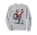Santa Playing Soccer 90S Holiday Sweatshirt - Streetwear Style Men Women - T-Shirt, Sweatshirt, Hoodie