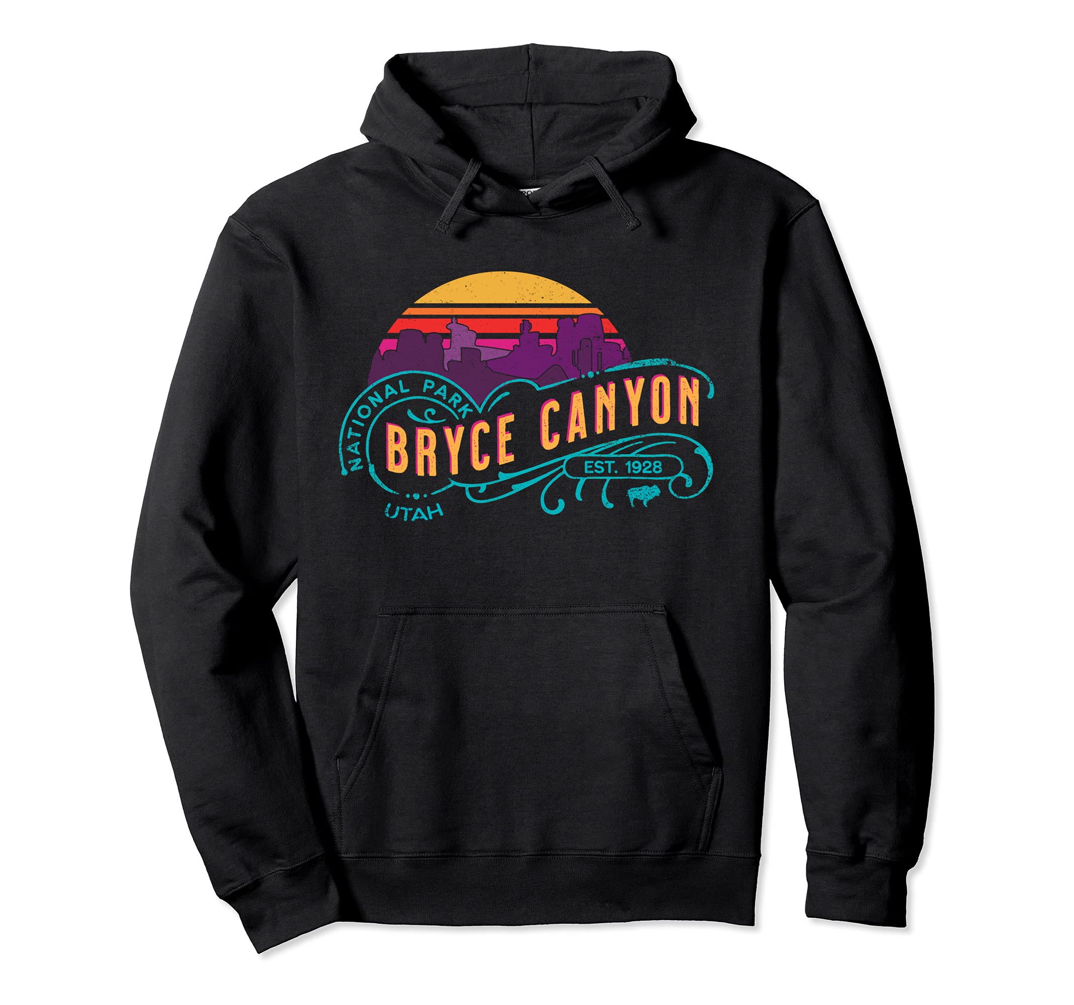 Bryce Canyon National Park Utah Sunset Hoodie - Novelty Apparel Unisex - T-Shirt, Sweatshirt, Hoodie