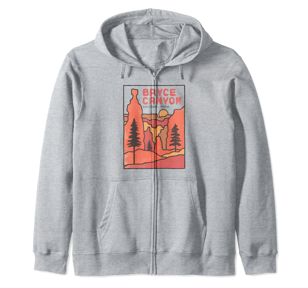 Bryce Canyon National Park Utah Sweatshirt - Minimalist Print for Adults - T-Shirt, Sweatshirt, Hoodie