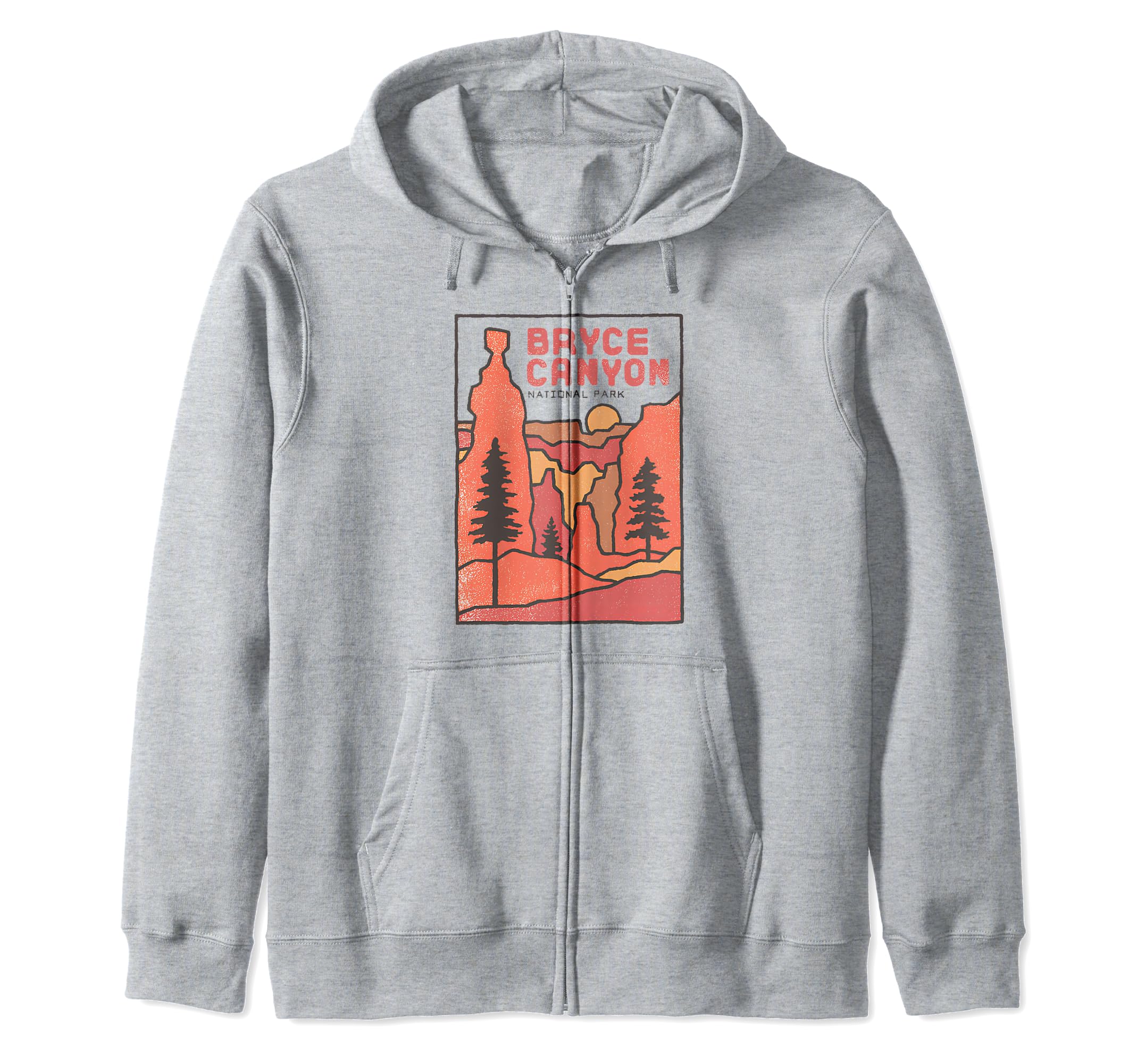 Bryce Canyon National Park Utah Sweatshirt - Minimalist Print for Adults - T-Shirt, Sweatshirt, Hoodie