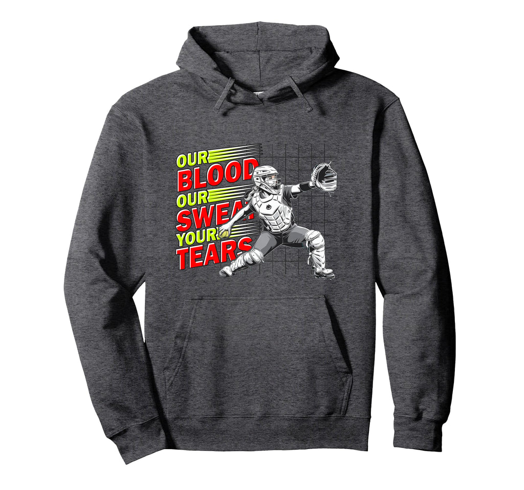 Softball Inspirational Message Teen And Hoodie - Graphic Print Unisex - T-Shirt, Sweatshirt, Hoodie
