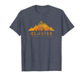 Glacier National Park T-Shirt - Minimalist Print Unisex - T-Shirt, Sweatshirt, Hoodie