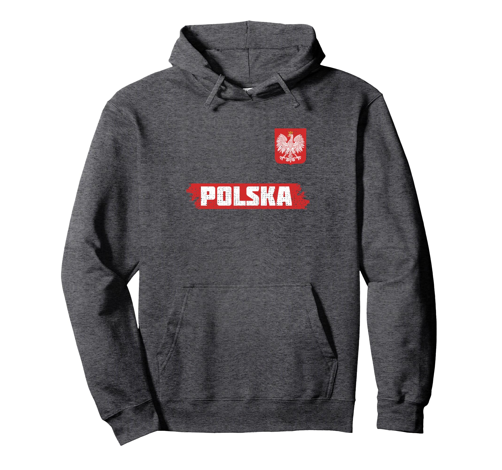 Poland Soccer Jersey Polish Polska Soccer Hoodie - Novelty Apparel Unisex - T-Shirt, Sweatshirt, Hoodie