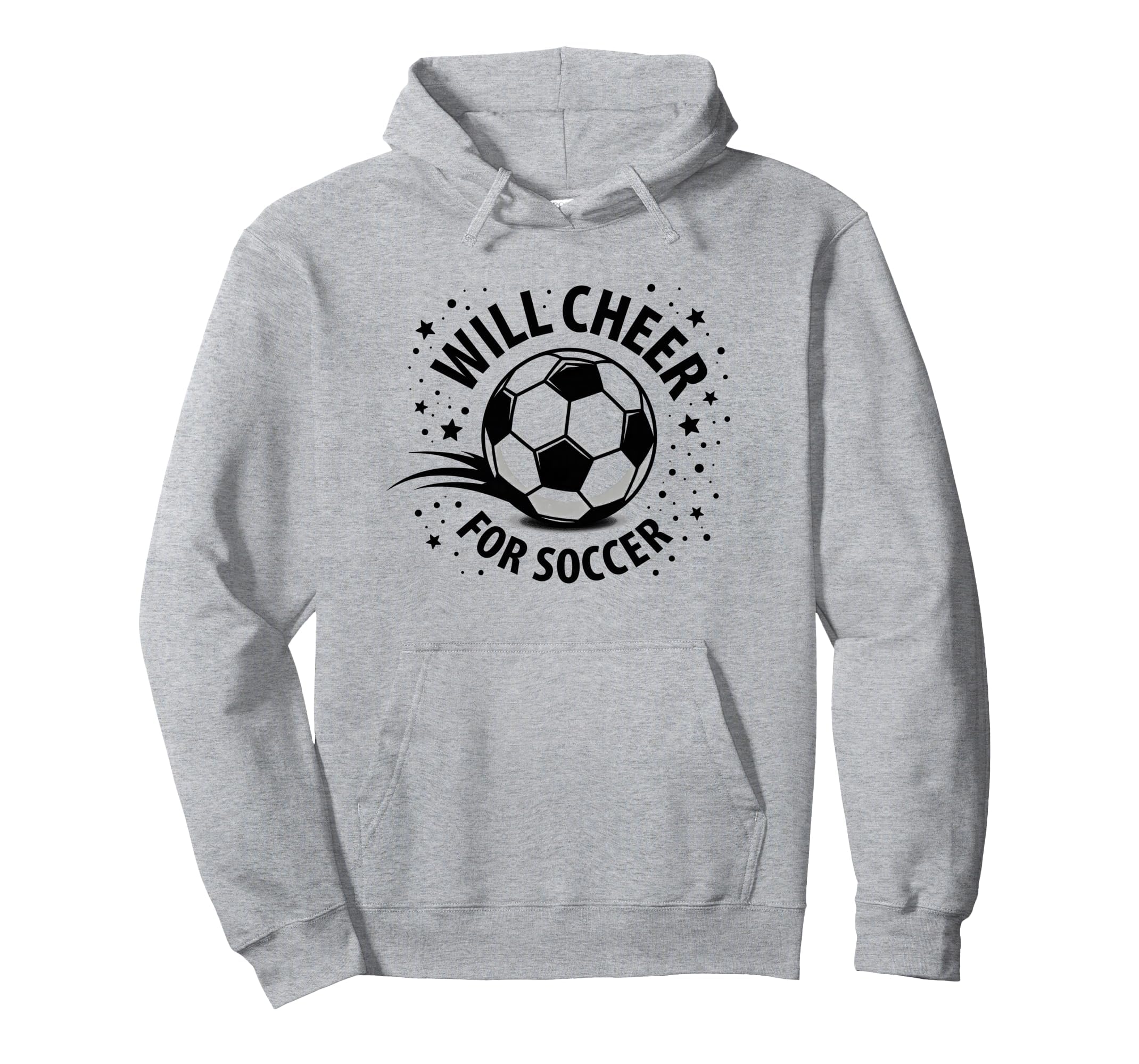 Will Cheer Soccer Spirited Fan Sports Hoodie - Streetwear Style Unisex - T-Shirt, Sweatshirt, Hoodie