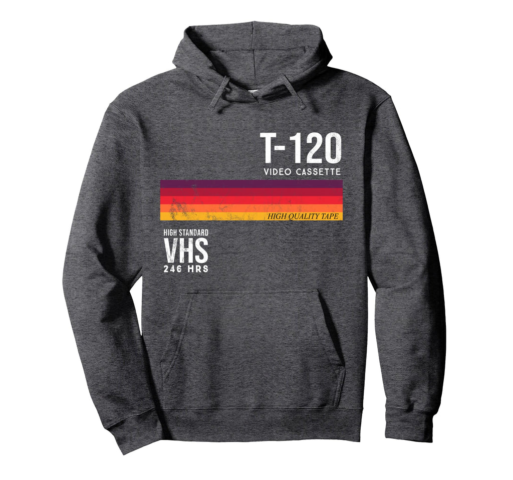 80S Video Cassette Costume Hoodie - Streetwear Style for Adults - T-Shirt, Sweatshirt, Hoodie