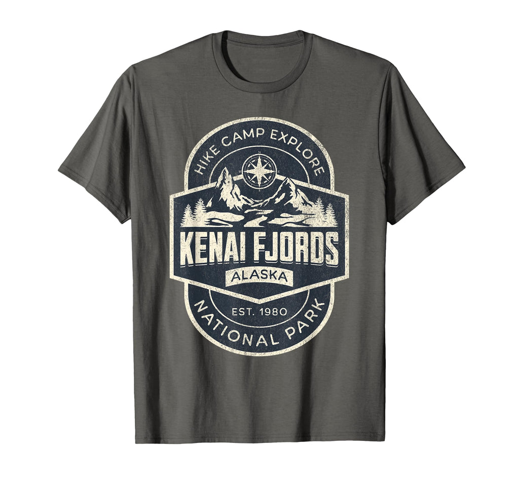 Kenai Fjords National Park Alaska Usa T-Shirt - Unique Graphic for Adults - T-Shirt, Sweatshirt, Hoodie