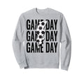 Womens Soccer Mom Leopard Game Day Sweatshirt - Graphic Print for Adults - T-Shirt, Sweatshirt, Hoodie
