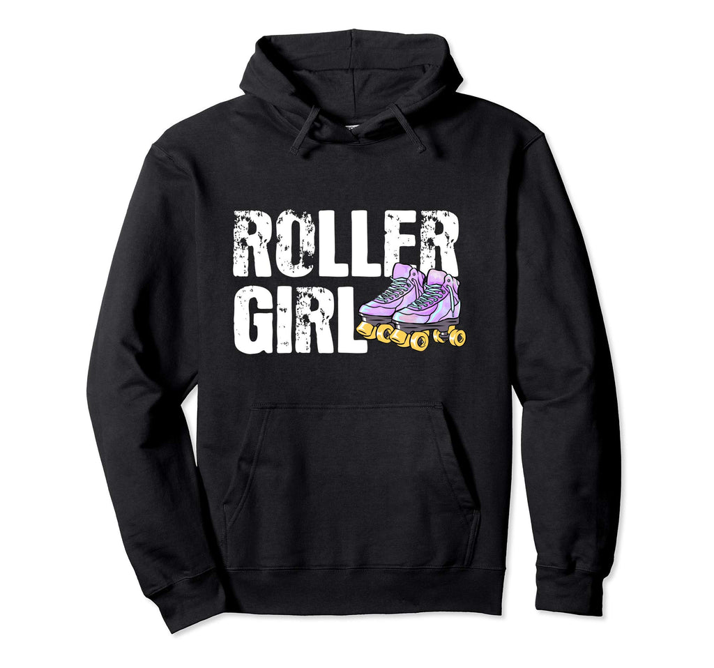 Roller Skating Theme Roller Skates Hoodie - Trendy Graphic Men Women - T-Shirt, Sweatshirt, Hoodie