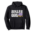Roller Skating Theme Roller Skates Hoodie - Trendy Graphic Men Women - T-Shirt, Sweatshirt, Hoodie