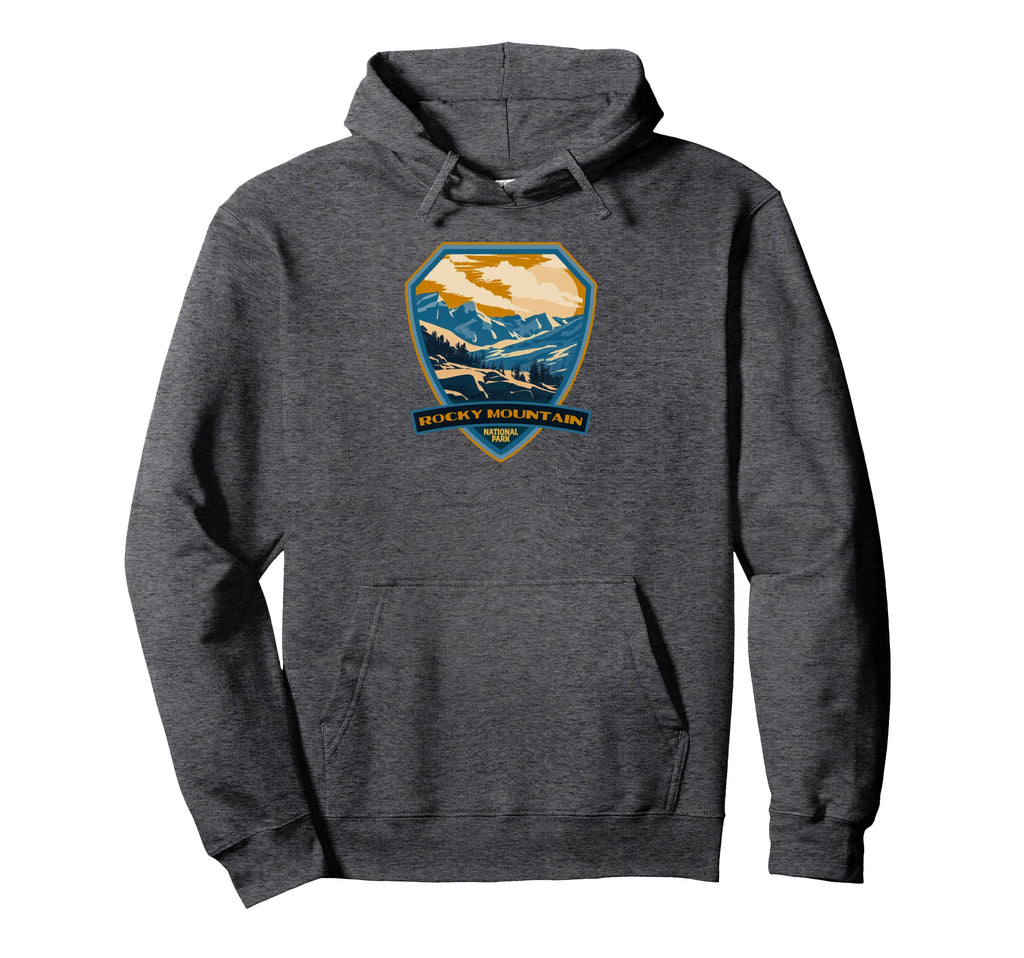 Rocky Mountain National Park Wpa Hoodie - Fun Novelty Design Men Women - T-Shirt, Sweatshirt, Hoodie