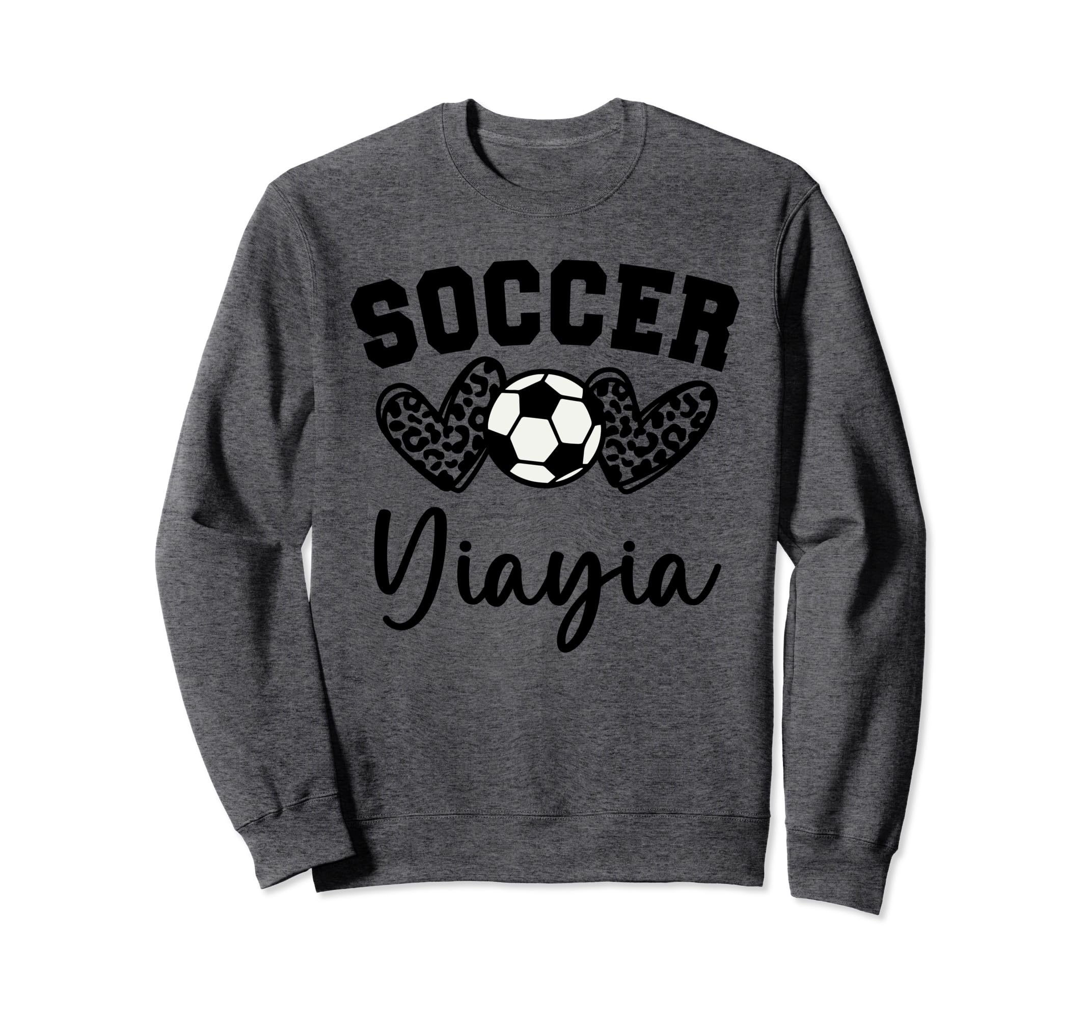 Soccer Yiayia Matching Family Soccer Sweatshirt - Trendy Graphic Unisex - T-Shirt, Sweatshirt, Hoodie
