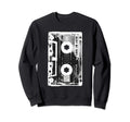 Best 1987 Cassette Tape Distressed Sweatshirt - Aesthetic Graphic Men Women - T-Shirt, Sweatshirt, Hoodie