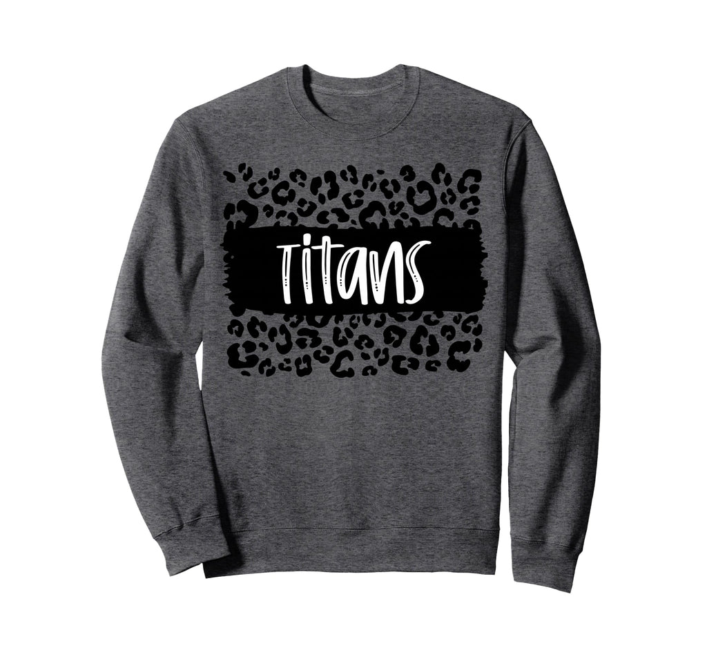 Titans Team Mascot School Spirit Game Sweatshirt - Minimalist Print Unisex - T-Shirt, Sweatshirt, Hoodie