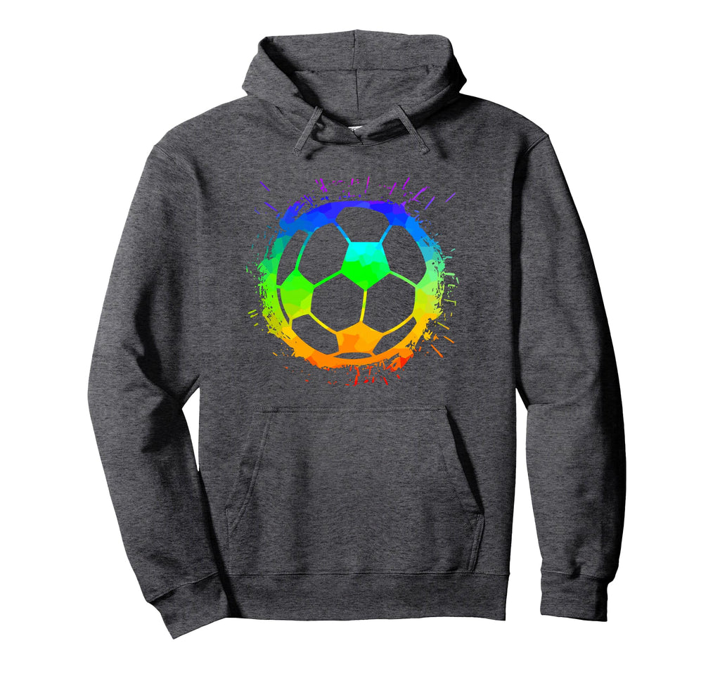 Soccer Player Ball Sports Hoodie - Casual Everyday Wear Men Women - T-Shirt, Sweatshirt, Hoodie