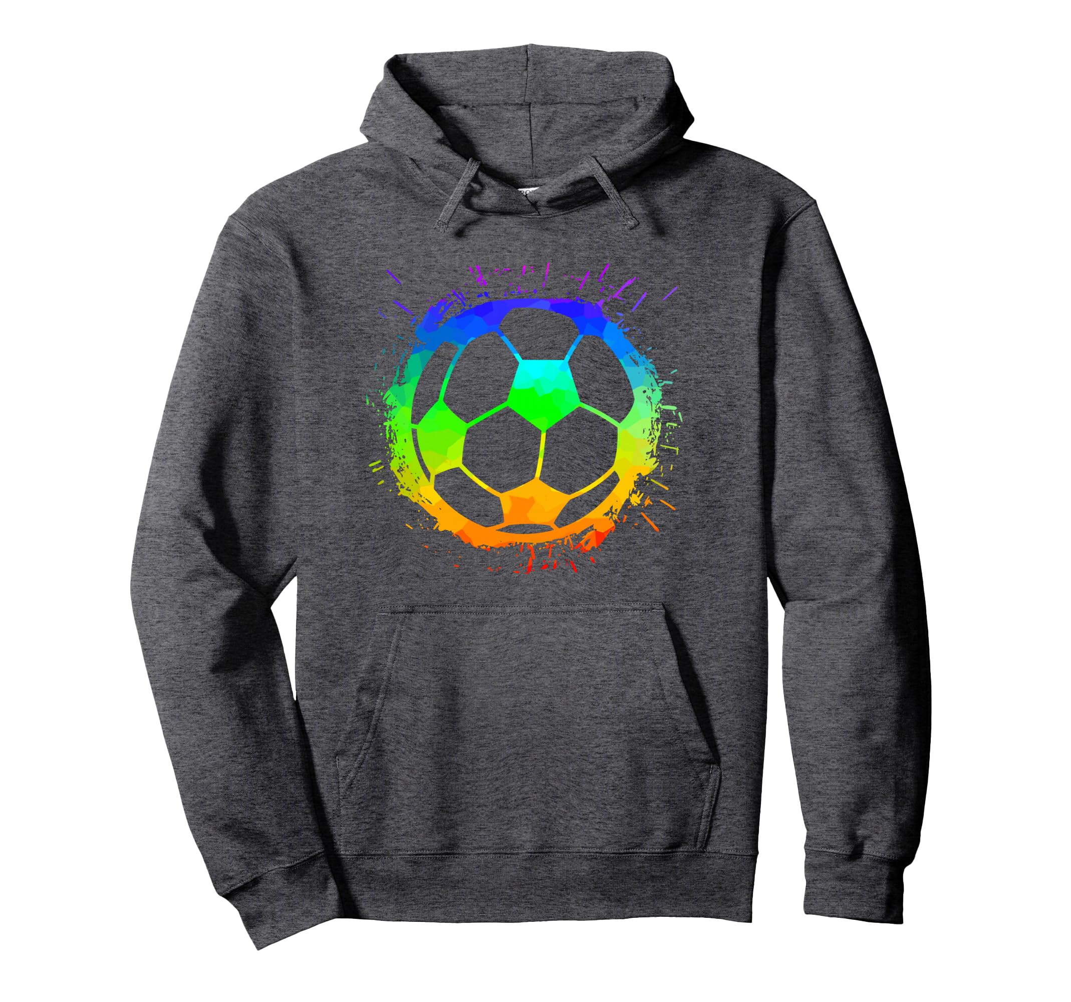 Soccer Player Ball Sports Hoodie - Fun Novelty Design Men Women - T-Shirt, Sweatshirt, Hoodie