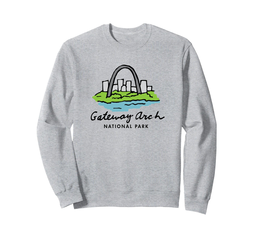 Family Vacation Gateway Arch Sweatshirt - Fun Novelty Design Men Women - T-Shirt, Sweatshirt, Hoodie