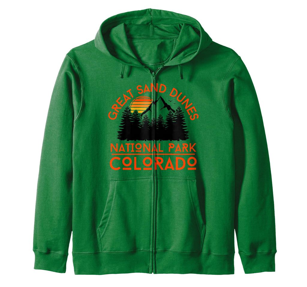 Great Sand Dunes National Park Colorado Hoodie - Custom Art Print Unisex - T-Shirt, Sweatshirt, Hoodie