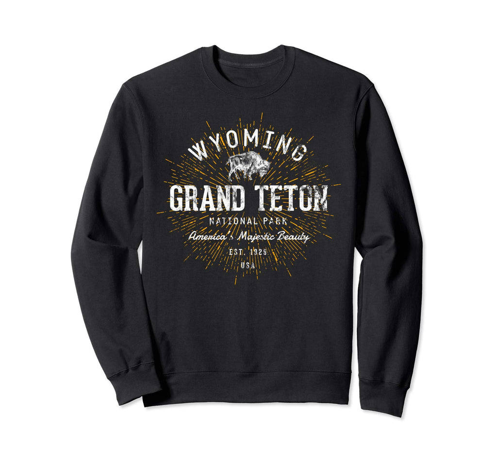 Grand Teton Grand Teton National Park Sweatshirt - Unique Graphic Men Women - T-Shirt, Sweatshirt, Hoodie