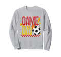 Game Day Soccer Season Red Gold Sweatshirt - Fun Novelty Design Men Women - T-Shirt, Sweatshirt, Hoodie