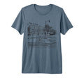 Winslow Arizona Az Us 66 Take It Easy T-Shirt - Custom Art Print Unisex - T-Shirt, Sweatshirt, Hoodie
