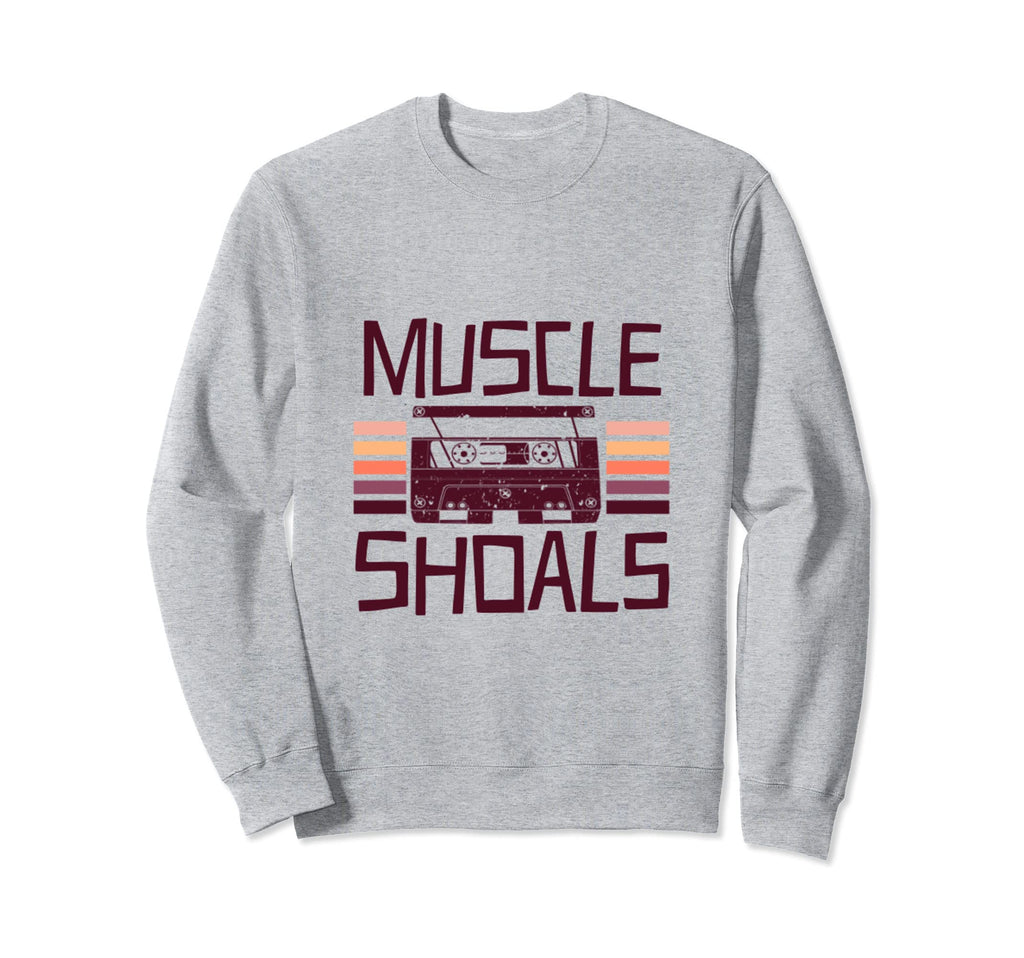 Muscle Shoals Alabama Cassette Tape Sweatshirt - Unique Graphic Unisex - T-Shirt, Sweatshirt, Hoodie