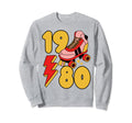 1980 Roller Skate 80S Nostalgia Sweatshirt - Casual Everyday Wear Unisex - T-Shirt, Sweatshirt, Hoodie