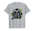 Proud Soccer Dad Whistle Sports Fan T-Shirt - Minimalist Print Unisex - T-Shirt, Sweatshirt, Hoodie