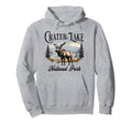 Crater Lake National Park Oregon Usa Hoodie - Minimalist Print Men Women - T-Shirt, Sweatshirt, Hoodie