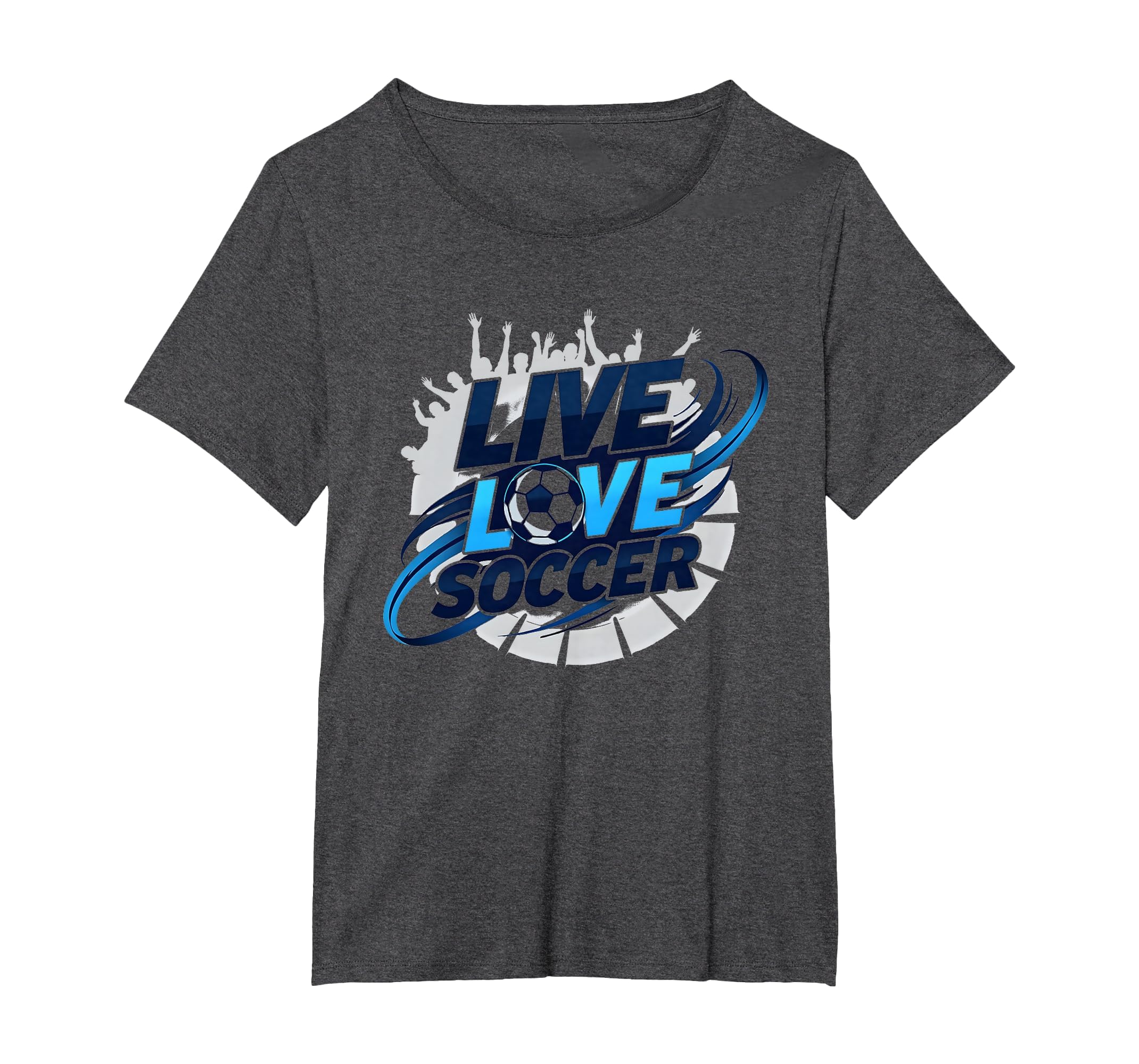 Soccer Mom Live Love Soccer Passion Sweatshirt - Novelty Apparel Unisex - T-Shirt, Sweatshirt, Hoodie