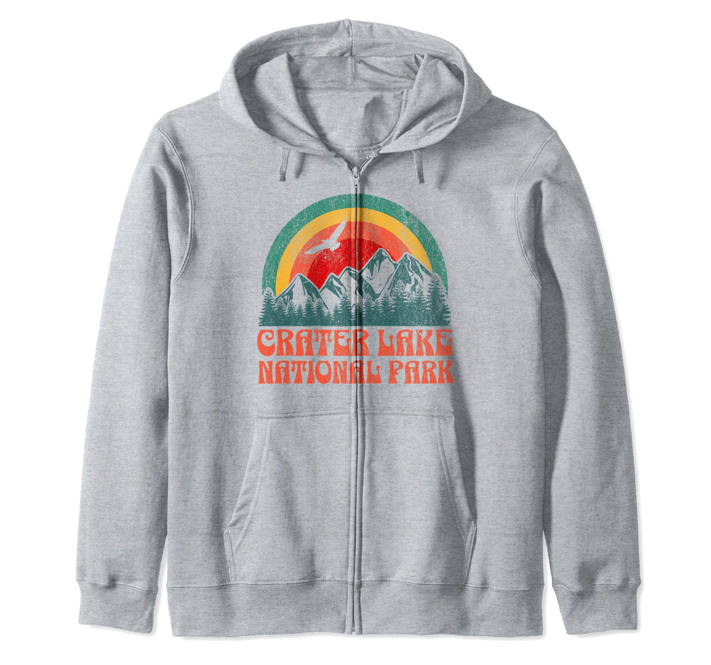 Crater Lake National Park Oregon Sweatshirt - Trendy Graphic for Adults - T-Shirt, Sweatshirt, Hoodie