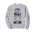 Soccer Mom Messy Bun Glasses Funny Sweatshirt - Graphic Print Men Women - T-Shirt, Sweatshirt, Hoodie
