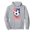 Usa Flag Football Hoodie - Unique Graphic Men Women - T-Shirt, Sweatshirt, Hoodie