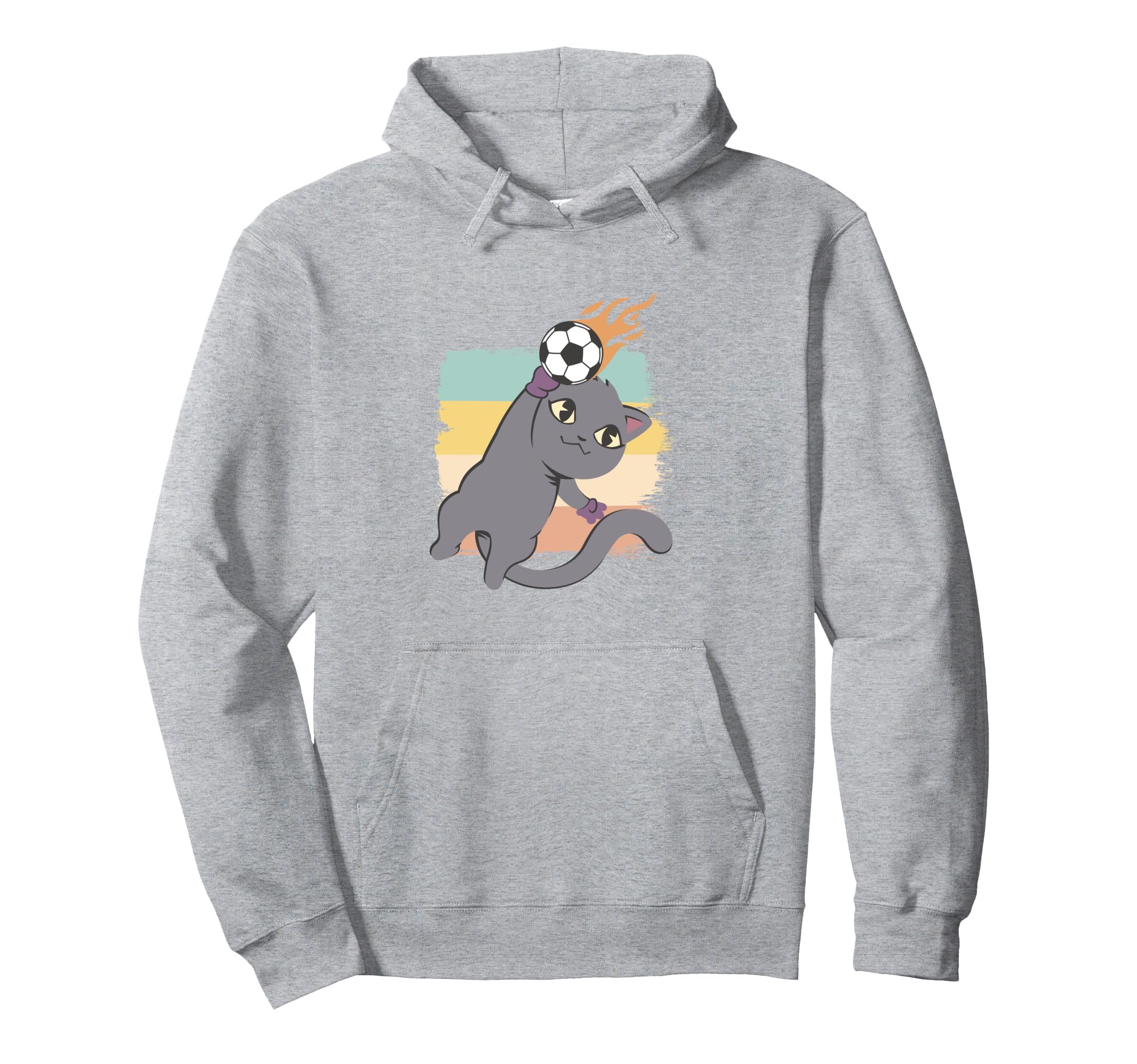 Kawaii Football Soccer Player Funny Hoodie - Graphic Print Unisex - T-Shirt, Sweatshirt, Hoodie