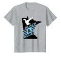 Minnesota Soccer Loon Black Blue T-Shirt - Minimalist Print Men Women - T-Shirt, Sweatshirt, Hoodie