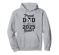 Proud Senior Dad Soccer Class 2025 Hoodie - Aesthetic Graphic for Adults - T-Shirt, Sweatshirt, Hoodie