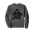 Proud Soccer Dad Whistle Sports Sweatshirt - Minimalist Print Men Women - T-Shirt, Sweatshirt, Hoodie