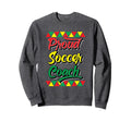 Proud Soccer Coach Black History Sweatshirt - Streetwear Style Unisex - T-Shirt, Sweatshirt, Hoodie